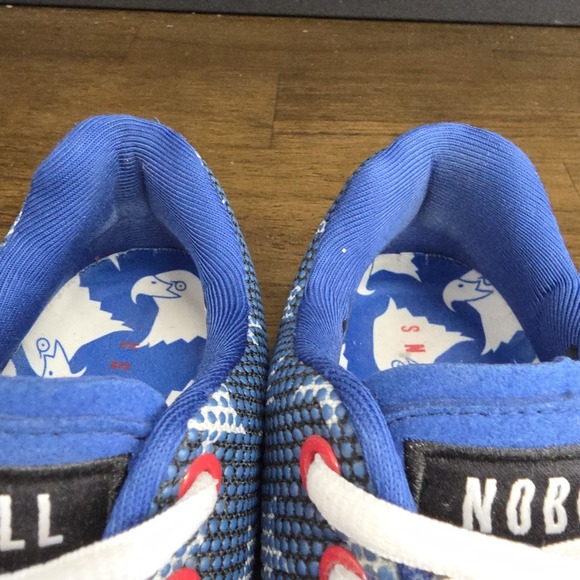NOBULL Shoes Mens 5 Womens 6.5 Blue Flag Stars American Crossfit Gym - Picture 10 of 12